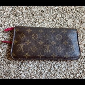 Louis Vuitton monogram pink insolite wallet